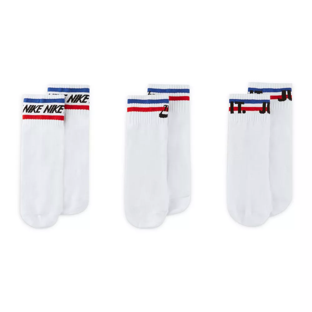 Men's Nike 3-Pack Everyday Essential Ankle Socks 4 Men's Nike 3-Pack Everyday Essential Ankle Socks - Image 2