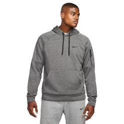 Big & Tall Nike Therma-FIT Pullover Fitness Hoodie -Workout Clothes Sales Store 5597131 Char Hthr