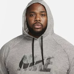 Big & Tall Nike Therma-FIT Pullover Hoodie -Workout Clothes Sales Store 5597148 ALT3