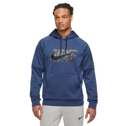 Big & Tall Nike Therma-FIT Pullover Hoodie -Workout Clothes Sales Store 5597148 Mystic Navy
