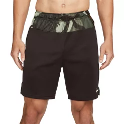 Big & Tall Nike Dri-FIT Camo Knit Training Shorts -Workout Clothes Sales Store 5608503 Velvet Brown