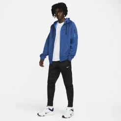 Big & Tall Nike Therma-FIT Full-Zip Fleece Hoodie -Workout Clothes Sales Store 5608594 ALT2