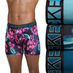 Men's Jockey 3-Pack Active Microfiber 5" Boxer Briefs -Workout Clothes Sales Store 5615201 Out Of The Blue