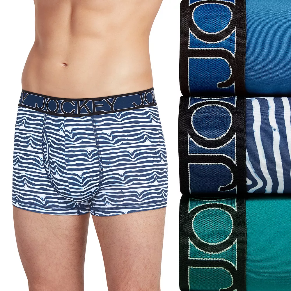 Men's Jockey 3-Pack Active Microfiber 2.5" Trunk Briefs 10 Men's Jockey 3-Pack Active Microfiber 2.5" Trunk Briefs - Image 8