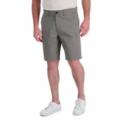 Big & Tall Haggar The Active Series Straight-Leg Flat-Front Trek Cargo Shorts -Workout Clothes Sales Store 5618887 Green