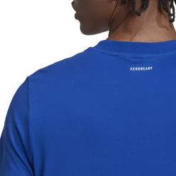 Men's adidas HIIT Badge of Sport Tee -Workout Clothes Sales Store 5623574 ALT4