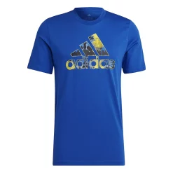 Men's adidas HIIT Badge of Sport Tee -Workout Clothes Sales Store 5623574 ALT6