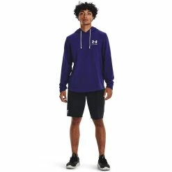 Men's Under Armour Rival Terry Hoodie -Workout Clothes Sales Store 5626988 ALT2
