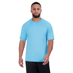 Men's ZeroXposur Island Swim Tee -Workout Clothes Sales Store 5627092 Blue