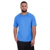 Men's ZeroXposur Island Swim Tee -Workout Clothes Sales Store 5627092 Dark Blue Print