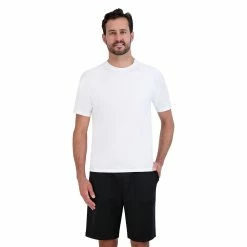 Men's ZeroXposur Island Swim Tee -Workout Clothes Sales Store 5627092 White