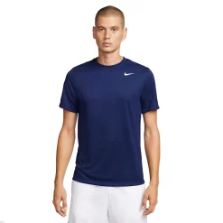Men's Nike Dri-FIT Legend Fitness Tee -Workout Clothes Sales Store 5634639 Blue Void