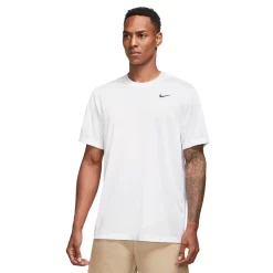Men's Nike Dri-FIT Legend Fitness Tee -Workout Clothes Sales Store 5634639 White