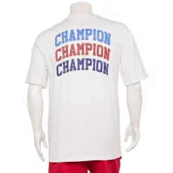 Big & Tall Champion® Graphic Tee -Workout Clothes Sales Store 5667607 White