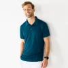 Men's Tek Gear® Tennis Polo -Workout Clothes Sales Store 5667782 Blue Dye