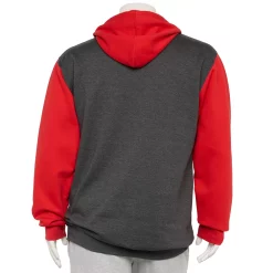 Big & Tall Champion® Colorblock Fleece Hoodie -Workout Clothes Sales Store 5667791 ALT