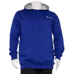 Big & Tall Champion® Powerblend Fleece Hoodie -Workout Clothes Sales Store 5667796 Valiant Blue