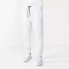 Men's Tek Gear® Moto Track Jogger Pants -Workout Clothes Sales Store 5669954 Modern White