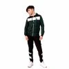 Green/Black Mens Tracksuit -Workout Clothes Sales Store 5672663