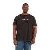Big & Tall Tommy Hilfiger Four-Flags Graphic Tee -Workout Clothes Sales Store 5691998 Dark Sable