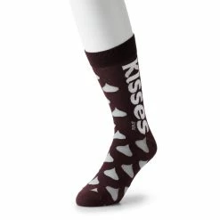 Men's Novelty Crew Socks -Workout Clothes Sales Store 5717216 Hershey Kisses
