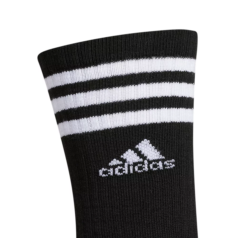 Men's adidas 6-pack Athletic Cushioned Crew Socks 9 Men's adidas 6-pack Athletic Cushioned Crew Socks - Image 7