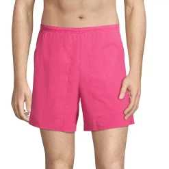 Men's Lands' End 6" Sport Swim Trunks with Hydroliner