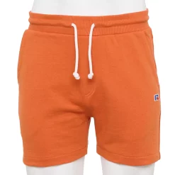 Men's Russell Athletic French-Terry Shorts -Workout Clothes Sales Store 5763776 Orange