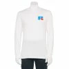 Men's Russell Athletic Long Sleeve Tee -Workout Clothes Sales Store 5763797 White