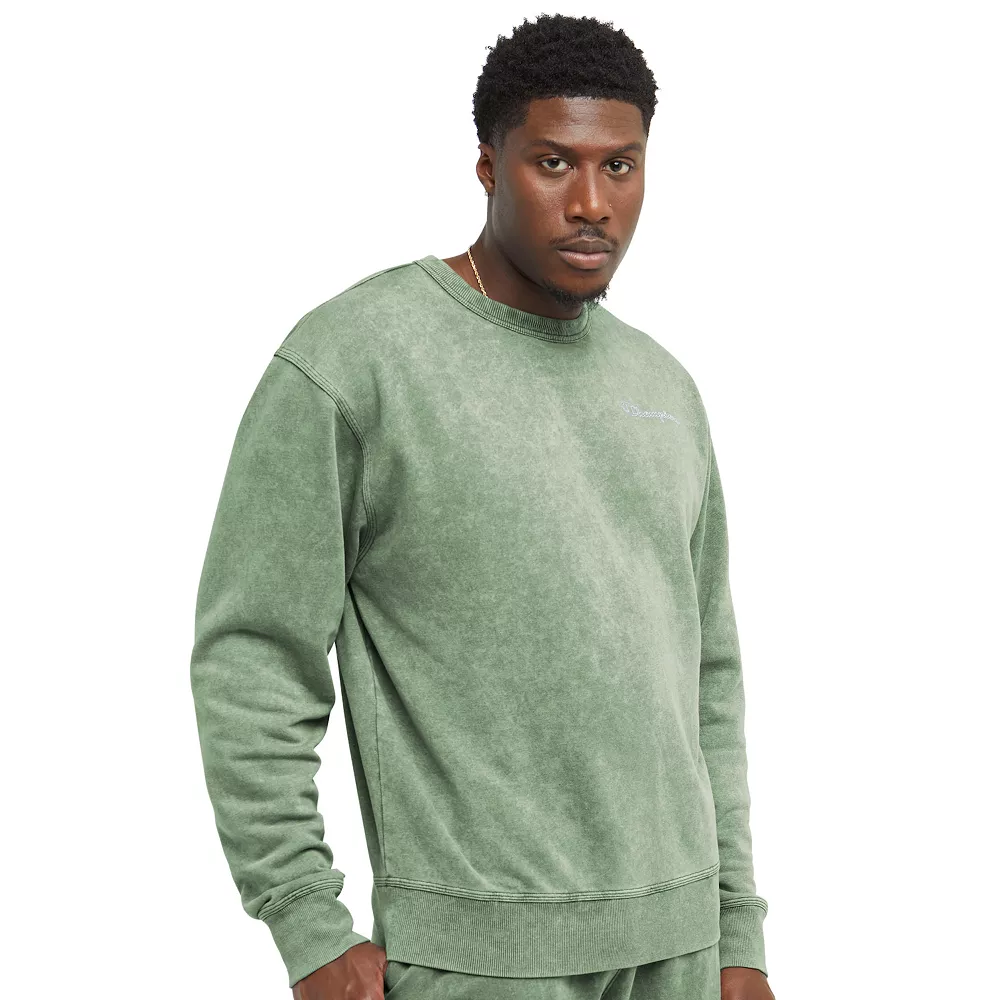 Men's Champion® Acid Wash Crewneck Sweatshirt 7 Men's Champion® Acid Wash Crewneck Sweatshirt - Image 5