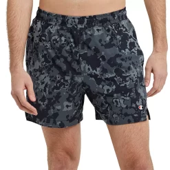 Men's Champion® AOP MVP 7-in. Shorts with Liner -Workout Clothes Sales Store 5775419 Crater Camo Black