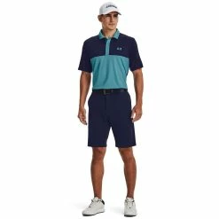 Men's Under Armour Performance 3.0 Blocked Polo -Workout Clothes Sales Store 5783427 ALT2