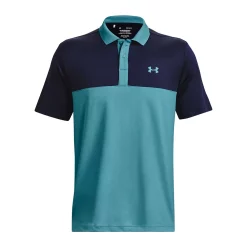Men's Under Armour Performance 3.0 Blocked Polo -Workout Clothes Sales Store 5783427 ALT4
