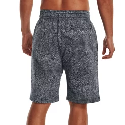 Men's Under Armour UA Rival Fleece Printed Shorts -Workout Clothes Sales Store 5798420 ALT