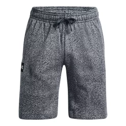 Men's Under Armour UA Rival Fleece Printed Shorts -Workout Clothes Sales Store 5798420 ALT4