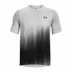 Big & Tall Under Armour Fade Tech Tee -Workout Clothes Sales Store 5799744 ALT4
