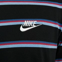 Men's Nike Sportswear Striped Tee 15 Men's Nike Sportswear Striped Tee -Workout Clothes Sales Store 5807321 ALT4