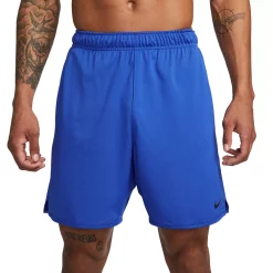 Men's Nike Dri-FIT Totality Men's 7-in. Unlined Knit Fitness Shorts -Workout Clothes Sales Store 5808550 Game Royal