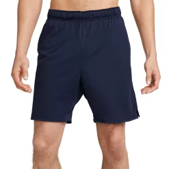 Men's Nike Dri-FIT Totality Men's 7-in. Unlined Knit Fitness Shorts -Workout Clothes Sales Store 5808550 Obsidian Black