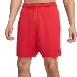 Men's Nike Dri-FIT Totality Men's 7-in. Unlined Knit Fitness Shorts -Workout Clothes Sales Store 5808550 University Red