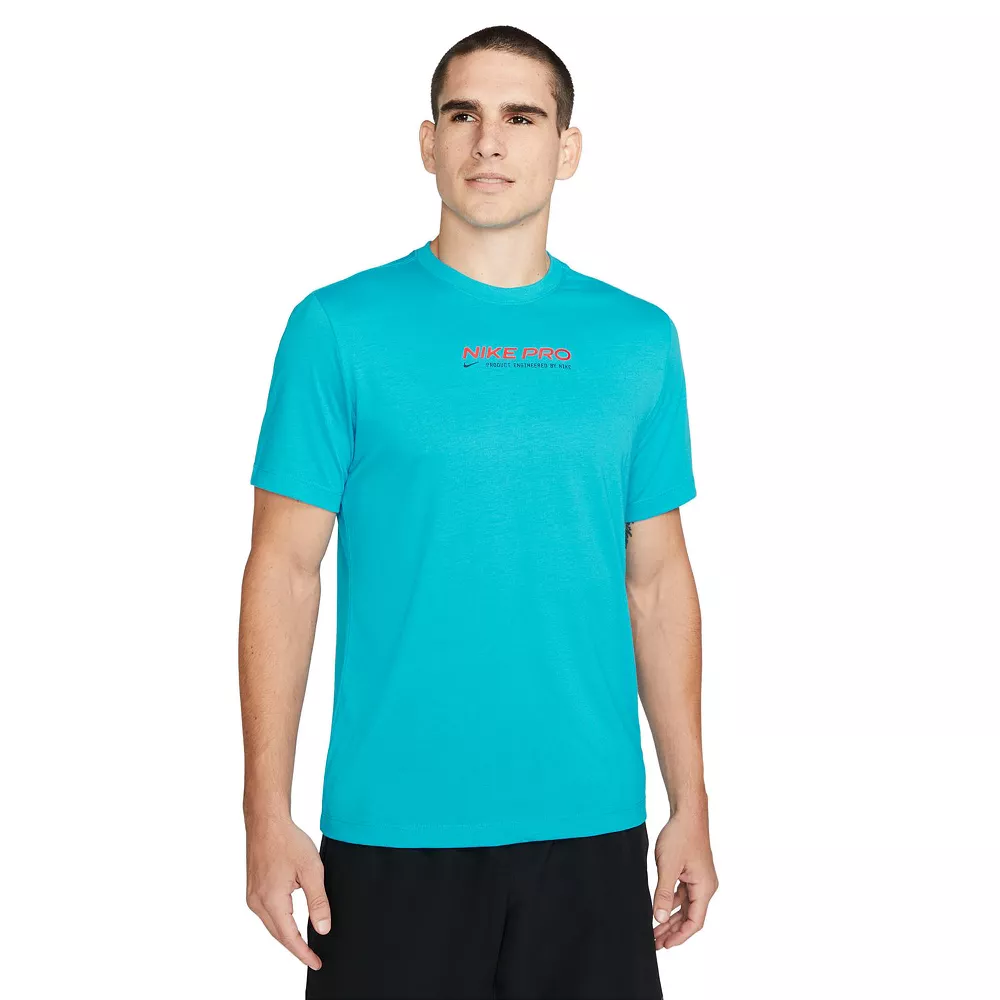Big & Tall Nike Pro Dri-FIT Training Tee 5 Big & Tall Nike Pro Dri-FIT Training Tee - Image 3