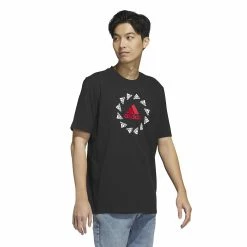 Men's adidas Brand Love Graphic Tee -Workout Clothes Sales Store 5841681 ALT2