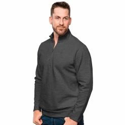 Men's Antigua Gambit Quarter-Zip Fleece Top