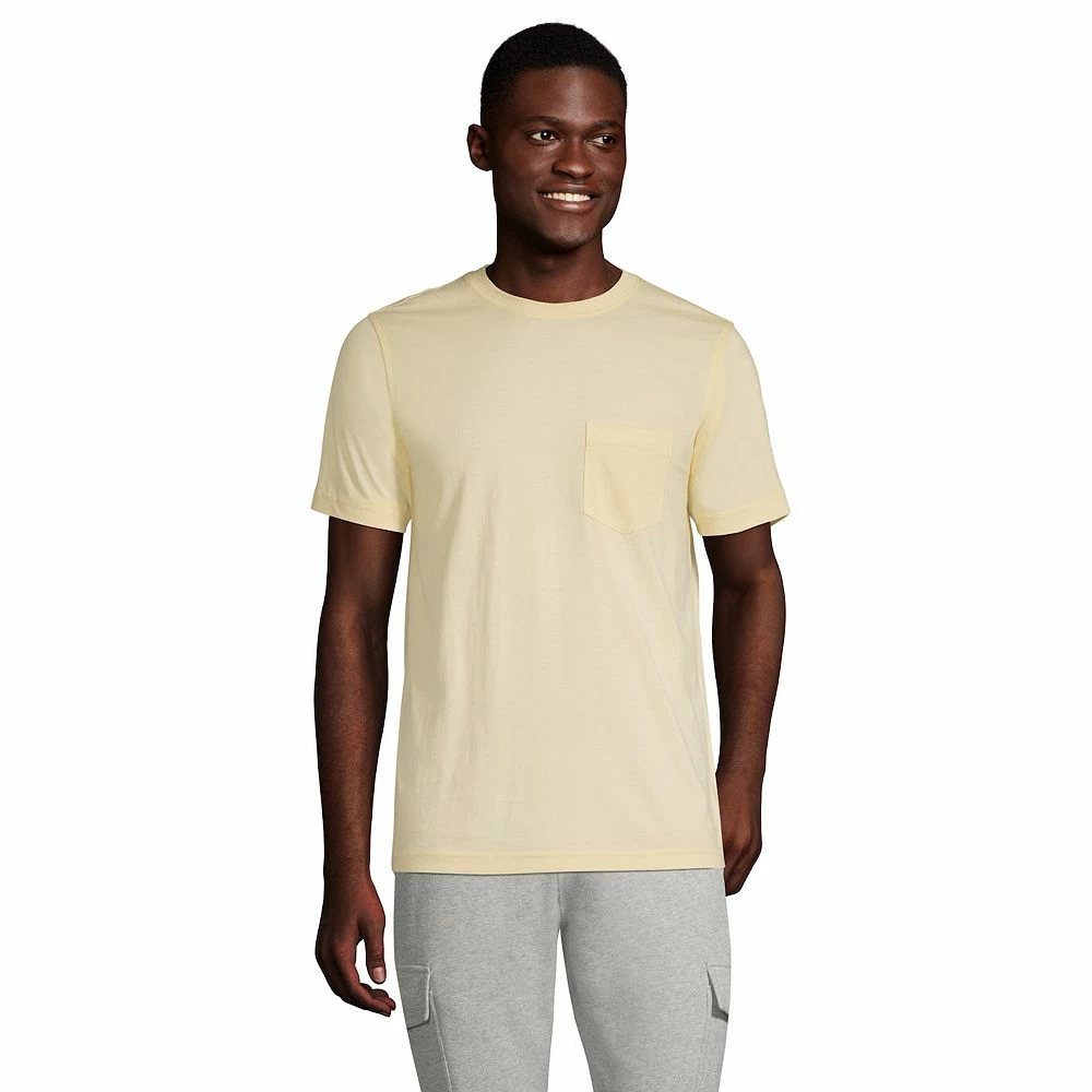 Men's Lands' End Supima Pocket Tee 5 Men's Lands' End Supima Pocket Tee - Image 3