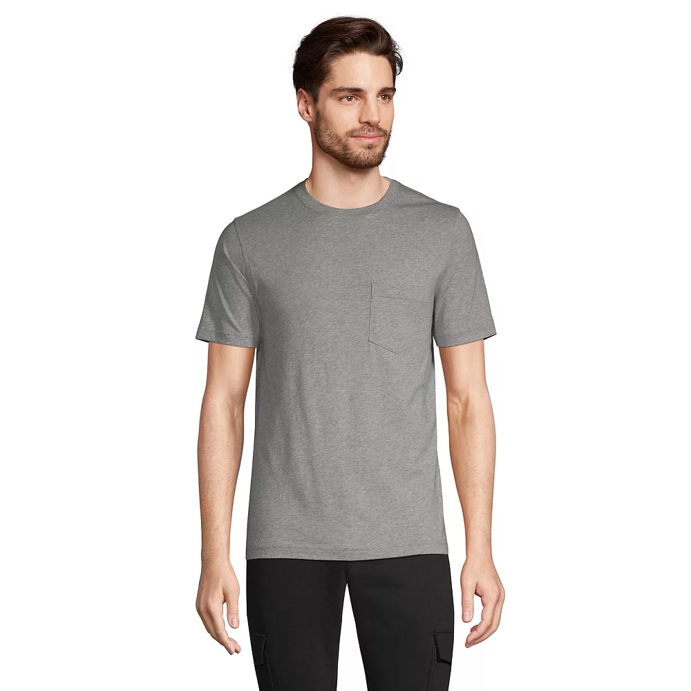 Men's Lands' End Supima Pocket Tee 4 Men's Lands' End Supima Pocket Tee - Image 2