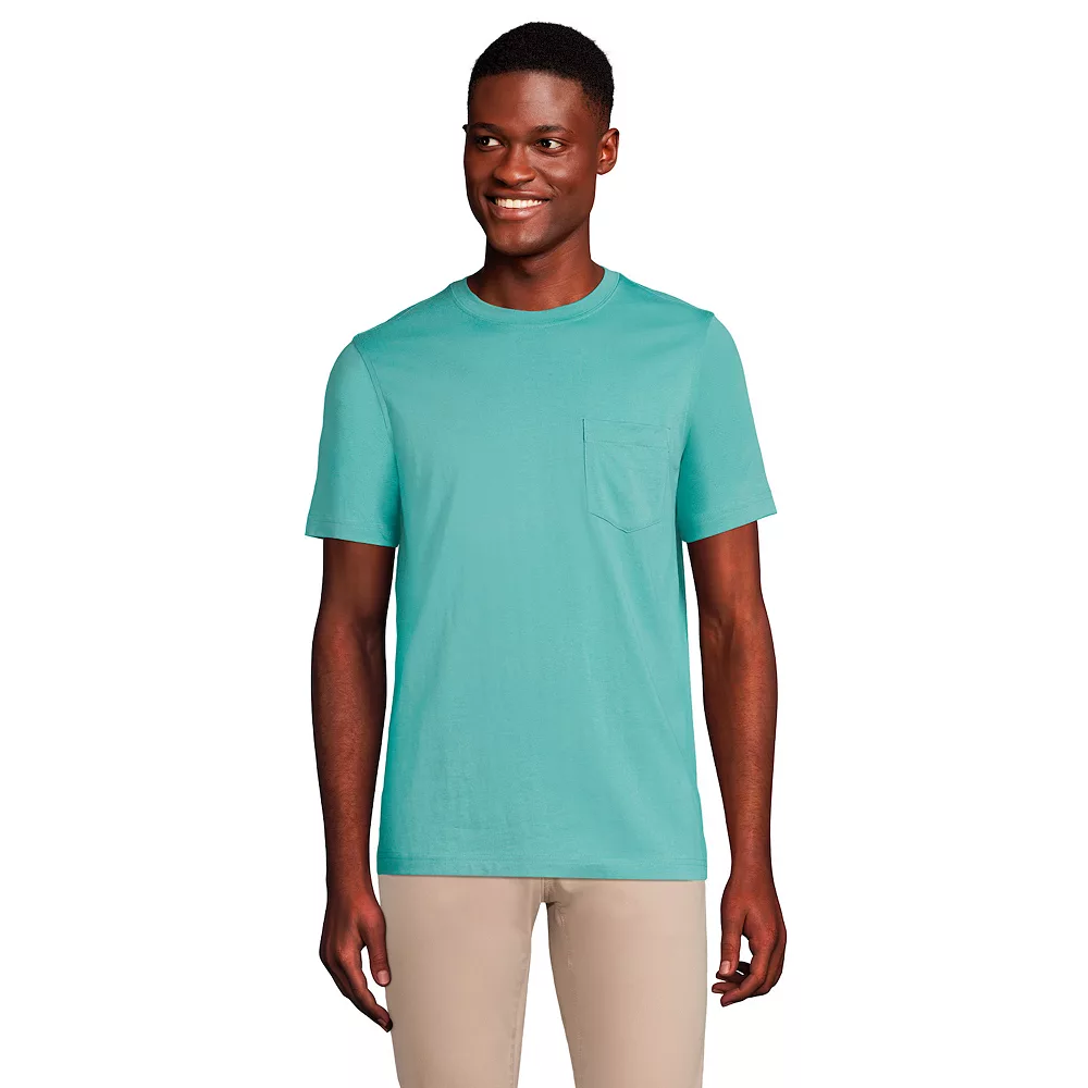Men's Lands' End Supima Pocket Tee 11 Men's Lands' End Supima Pocket Tee - Image 9