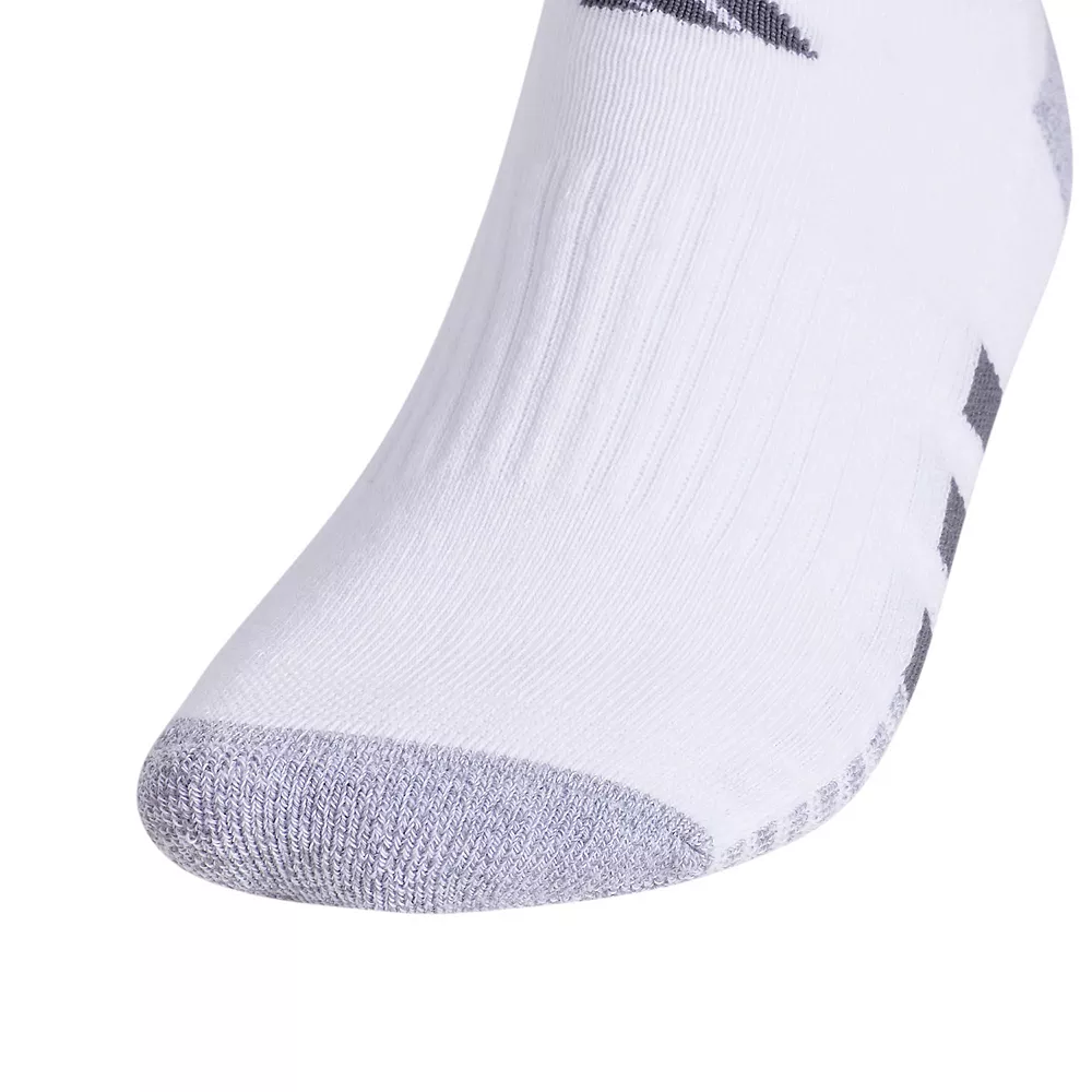 Men's adidas Cushioned 3.0 3-Pack No Show Socks 6 Men's adidas Cushioned 3.0 3-Pack No Show Socks - Image 4