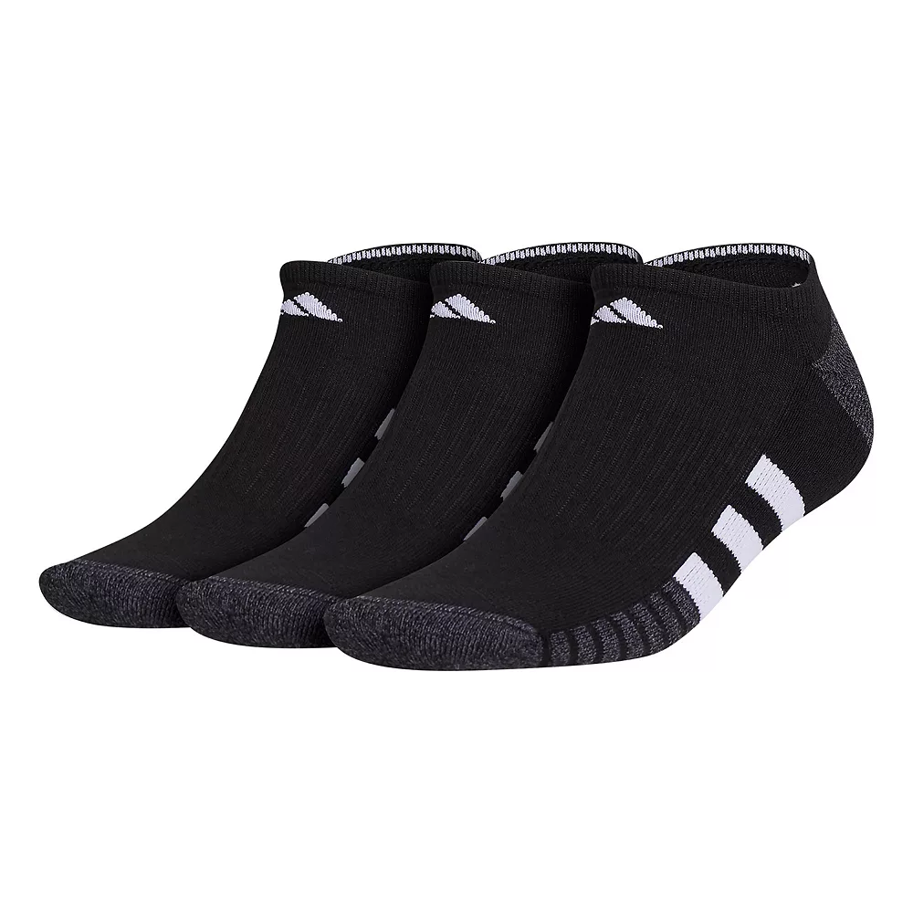 Men's adidas Cushioned 3.0 3-Pack No Show Socks 3 Men's adidas Cushioned 3.0 3-Pack No Show Socks