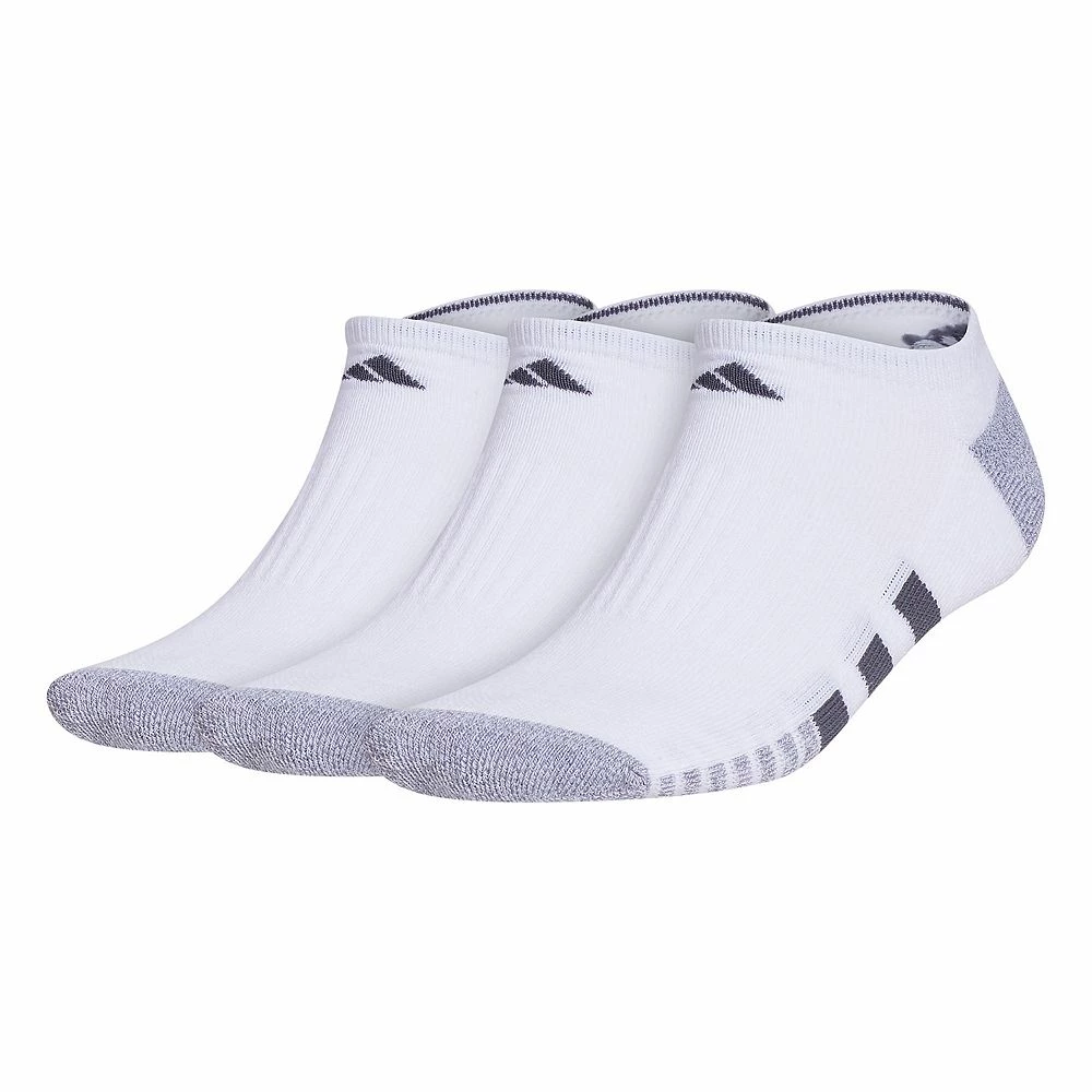 Men's adidas Cushioned 3.0 3-Pack No Show Socks 4 Men's adidas Cushioned 3.0 3-Pack No Show Socks - Image 2