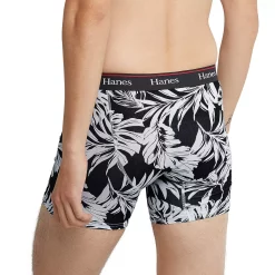 Men's Hanes® Originals Ultimate 3-Pack Boxer Briefs with Moisture-Wicking Stretch Cotton -Workout Clothes Sales Store 5949049 ALT2